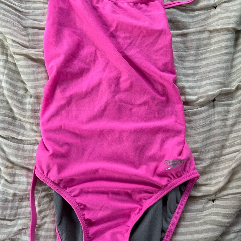 Speedo Pink One Piece Swimsuit